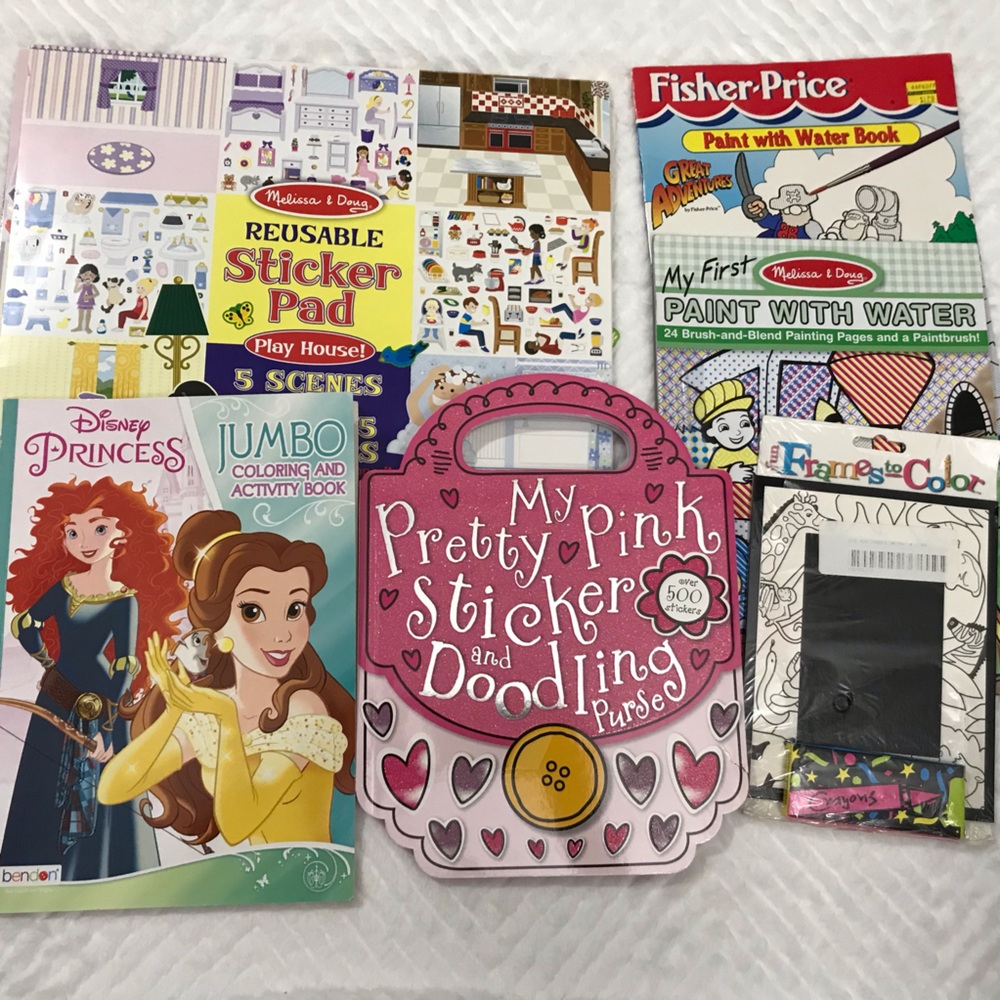 Disney‎ Fisher-Price Activity Books Sticker Books Coloring toddler kids